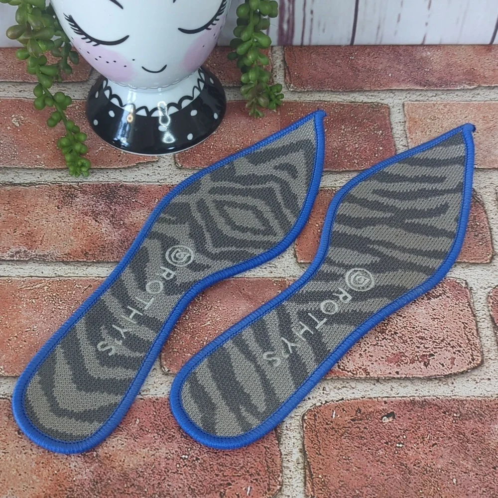 Rothy's The Point Black Ballet‎ Flats Comfort Casual Knit Sustainable Women's 8